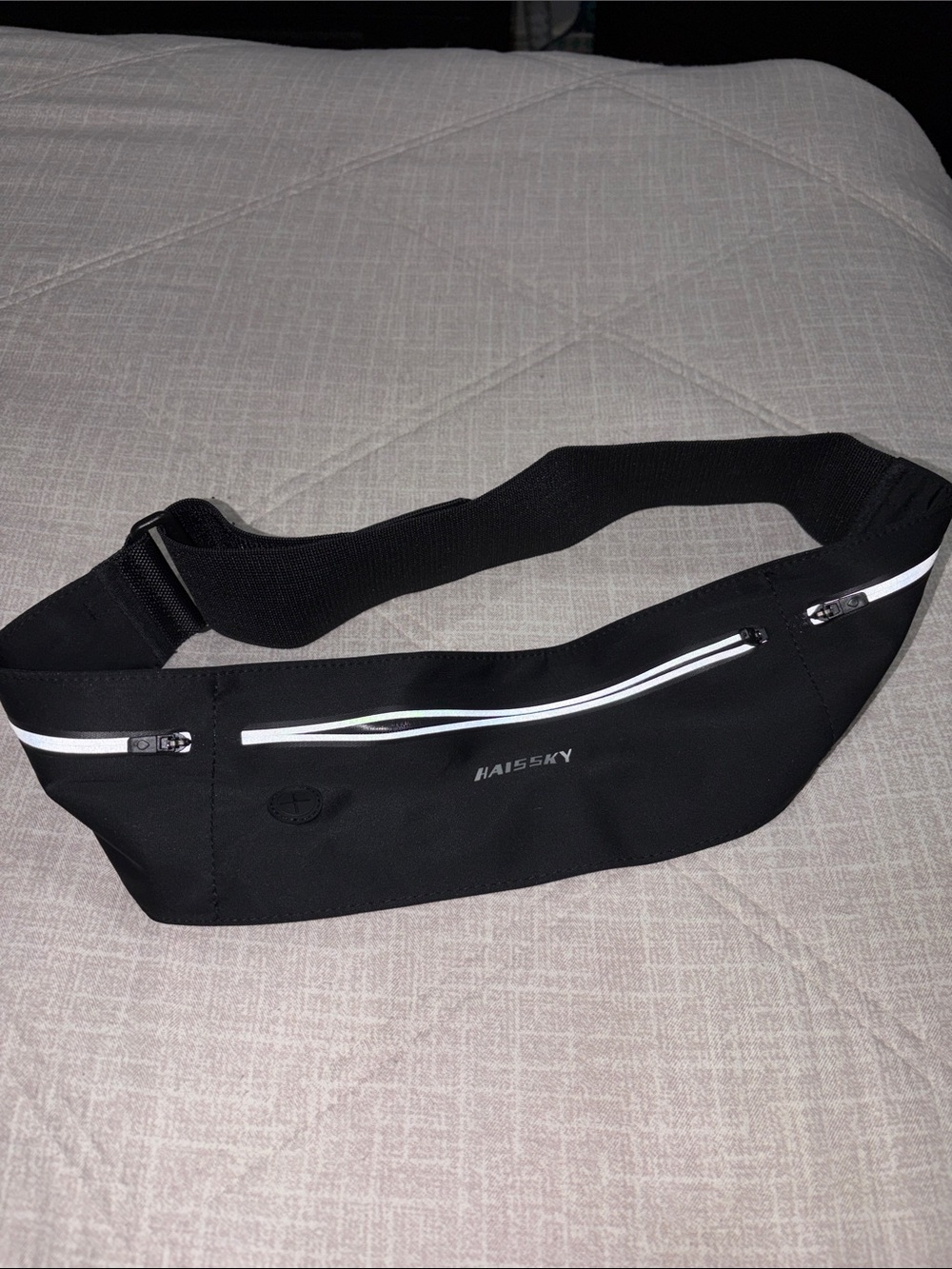 Black Running Belt